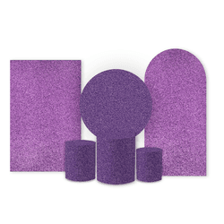 Kit Capa Completo Painel Decoração Festa Tema Glit... - Loja | Bibi Painéis