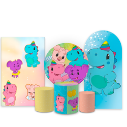 Kit Capa Painel Completo Decorativo Festa Baby Tub - Loja | Bibi Painéis