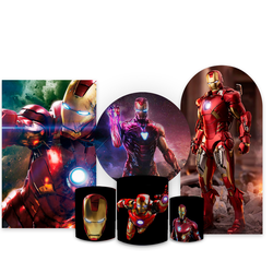 Kit Capa Painel Completo Decoração Festa Tema Home... - Loja | Bibi Painéis