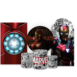 Kit Capa Painel Completo Decoração Festa Tema Home... - Loja | Bibi Painéis