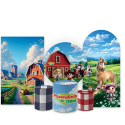 Kit Capa Painel Completo Decoração Festa Tema Faze... - Loja | Bibi Painéis