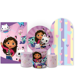 Kit Capa Painel Decoração Festa Tema A Casa Magica... - Loja | Bibi Painéis