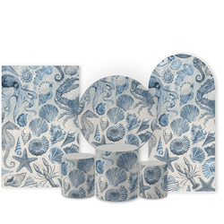 Kit Capa Painel Completo Decoração Festa Tema Fund... - Loja | Bibi Painéis