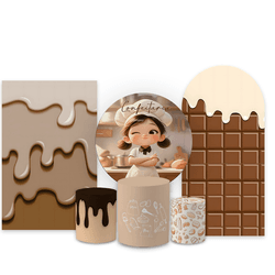 Kit Capa Completo Painel Decoração Festa Tema Conf... - Loja | Bibi Painéis
