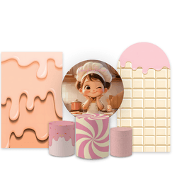 Kit Capa Completo Painel Decoração Festa Tema Conf... - Loja | Bibi Painéis