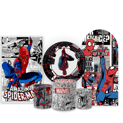 Kit Capa Completo Painel Decoração Festa Tema Home... - Loja | Bibi Painéis