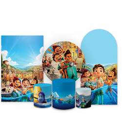 Kit Capa Painel Completo Decoração Festa Tema Luca... - Loja | Bibi Painéis