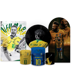 Kit Capa Painel Completo Decoração Festa Tema Neym... - Loja | Bibi Painéis