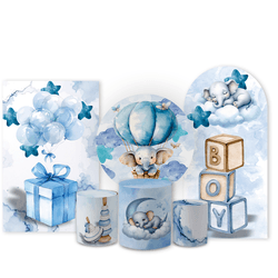 Kit Capa Painel Completo Decoração Festa Tema Chá ... - Loja | Bibi Painéis
