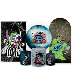 Kit Capa Completo Painel Decoração Festa Tema Lilo... - Loja | Bibi Painéis