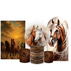 Kit Capa Painel Completo Decoração Festa Tema Coun... - Loja | Bibi Painéis