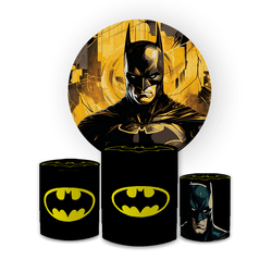 Kit Capa Painel Redondo + Trio Cilindros Decoração... - Loja | Bibi Painéis