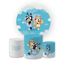Kit Capa Painel Redondo + Trio Cilindros Decoração... - Loja | Bibi Painéis