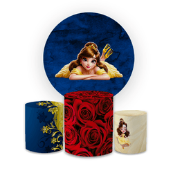 Kit Capa Painel Redondo + Trio Cilindros Decoração... - Loja | Bibi Painéis