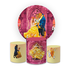 Kit Capa Painel Redondo + Trio Cilindros Decoração... - Loja | Bibi Painéis