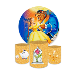 Kit Capa Painel Redondo + Trio Cilindros Decoração... - Loja | Bibi Painéis