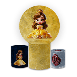 Kit Capa Painel Redondo + Trio Cilindros Decoração... - Loja | Bibi Painéis