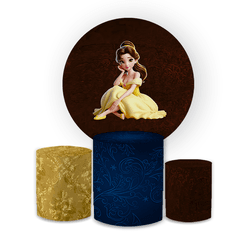 Kit Capa Painel Redondo + Trio Cilindros Decoração... - Loja | Bibi Painéis
