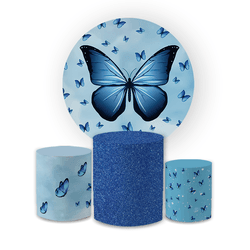 Kit Capa Painel Redondo + Trio Cilindros Decoração... - Loja | Bibi Painéis