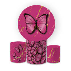 Kit Capa Painel Redondo + Trio Cilindros Decoração... - Loja | Bibi Painéis