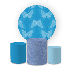 Kit Capa Painel Redondo + Trio Cilindros Decoração... - Loja | Bibi Painéis