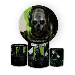 Kit Capa Painel Redondo + Trio Cilindros Decoração... - Loja | Bibi Painéis