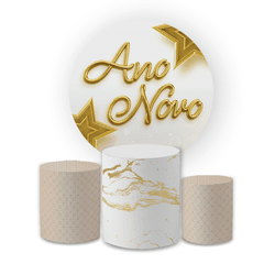 Kit Capa Painel Redondo + Trio Cilindros Decoração... - Loja | Bibi Painéis
