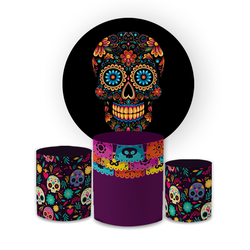 Kit Capa Painel Redondo + Trio Cilindros Decoração... - Loja | Bibi Painéis