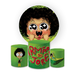 Kit Capa Painel Redondo + Trio Cilindros Decoração... - Loja | Bibi Painéis