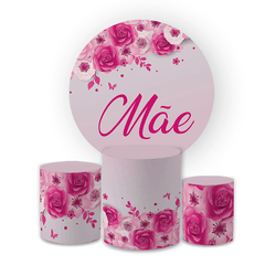 Kit Capa Painel Redondo + Trio Cilindros Decoração... - Loja | Bibi Painéis