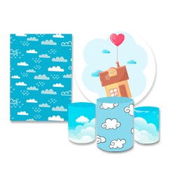 Kit Casadinho Casa De Boneca Nuvem - Loja | Bibi Painéis