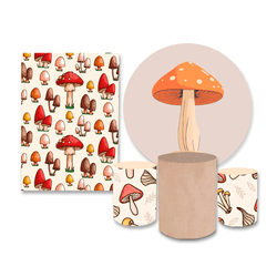 Kit Casadinho Cogumelo 03 - Loja | Bibi Painéis