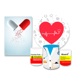 Kit Casadinho Medicina 04 - Loja | Bibi Painéis
