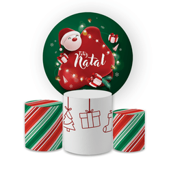 Kit Capa Painel Redondo + Trio Cilindros Decoração... - Loja | Bibi Painéis