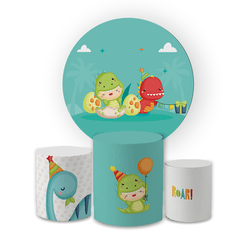 Kit Capa Painel Redondo + Trio Cilindros Decoração... - Loja | Bibi Painéis
