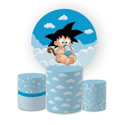 Kit Capa Painel Redondo + Trio Cilindros Decoração... - Loja | Bibi Painéis