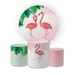 Kit Capa Painel Redondo + Trio Cilindros Decoração... - Loja | Bibi Painéis