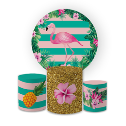 Kit Capa Painel Redondo + Trio Cilindros Decoração... - Loja | Bibi Painéis