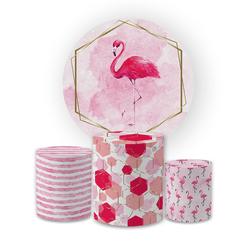 Kit Capa Painel Redondo + Trio Cilindros Decoração... - Loja | Bibi Painéis