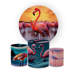 Kit Capa Painel Redondo + Trio Cilindros Decoração... - Loja | Bibi Painéis