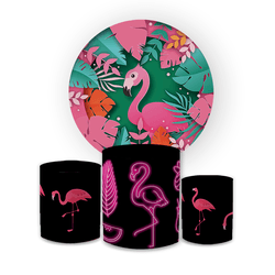 Kit Capa Painel Redondo + Trio Cilindros Decoração... - Loja | Bibi Painéis