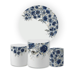 Kit Capa Painel Redondo + Trio Cilindros Decoração... - Loja | Bibi Painéis