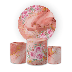 Kit Capa Painel Redondo + Trio Cilindros Decoração... - Loja | Bibi Painéis