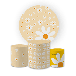 Kit Capa Painel Redondo + Trio Cilindros Decoração... - Loja | Bibi Painéis