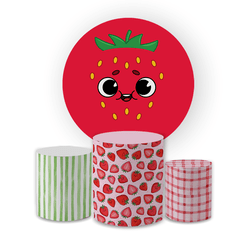 Kit Capa Painel Redondo + Trio Cilindros Decoração... - Loja | Bibi Painéis