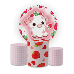 Kit Capa Painel Redondo + Trio Cilindros Decoração... - Loja | Bibi Painéis