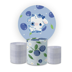 Kit Capa Painel Redondo + Trio Cilindros Decoração... - Loja | Bibi Painéis