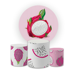 Kit Capa Painel Redondo + Trio Cilindros Decoração... - Loja | Bibi Painéis