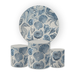 Kit Capa Painel Redondo + Trio Cilindros Decoração... - Loja | Bibi Painéis