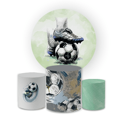 Kit Capa Painel Redondo + Trio Cilindros Decoração... - Loja | Bibi Painéis